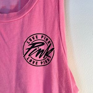 Love Pink Muscle Shirt